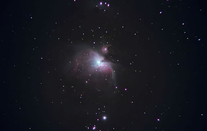 M42 - the Orion Nebula. (c) Andrew Greenwood