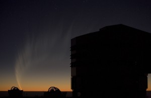 Comet McNaught seen from Paranal CREDIT: ESO