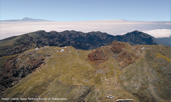 The Isaac Newton Group of Telescopes CREDIT: Isaac Newton Group of Telescopes February 2010