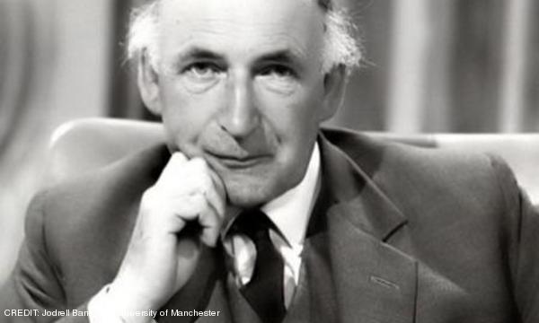 Sir Bernard Lovell. CREDIT: Jodrell Bank, The University of Manchester August 2012 Extra